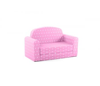 Бескаркасный детский диван Puf (Розовый)