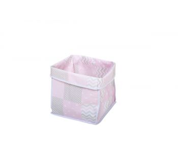 Контейнер для игрушек IN-Box квадратный (Розовый)