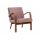 Кресло для отдыха Шелл орех антик/Antonio Desert