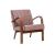 Кресло для отдыха Шелл орех антик/Antonio Desert