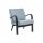Кресло для отдыха Шелл венге/Fancy 85