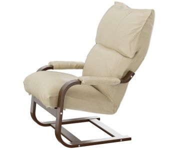 Кресло для отдыха (3 положения спинки) Марго Орех антик/Eva 2