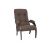 Кресло для отдыха Модель 61 шпон венге/Мальта 15