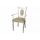 Кресло С-11 белый/андрис бежевый