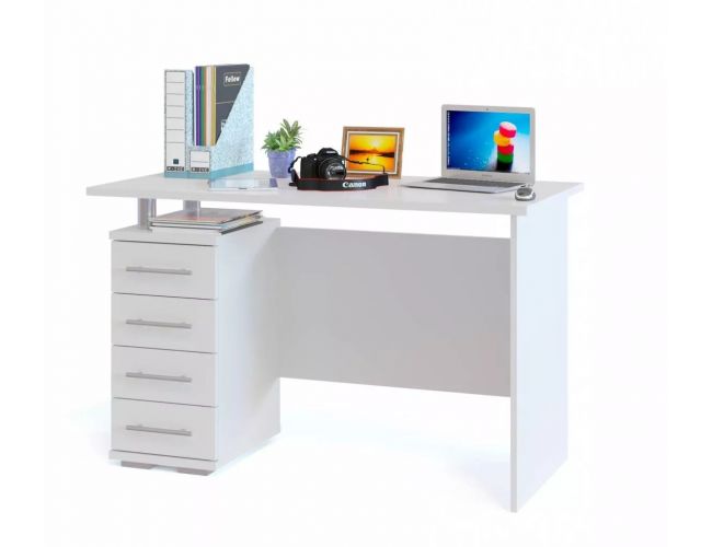 Компьютерный стол КСТ-106.1 Белый