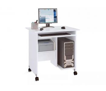 Компьютерный стол КСТ-10.1 белый