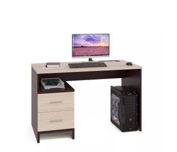 Компьютерный стол КСТ-114 Венге / Беленый дуб