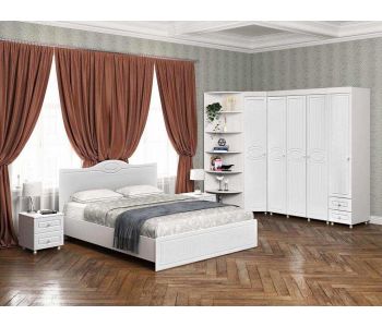 Спальня Монако-3 белое дерево