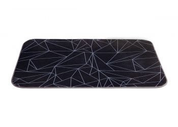 Плюшевый коврик 120х160 см (Декор Prizma, Ворс Длинный)