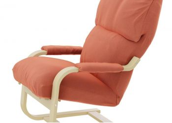 Кресло для отдыха Марго (3 положения спинки) Дуб шампань/RunaCoral