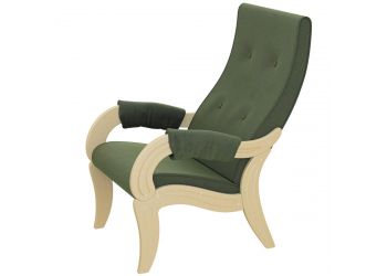 Кресло для отдыха Модель 701 Дуб шпон/Lunar Forest