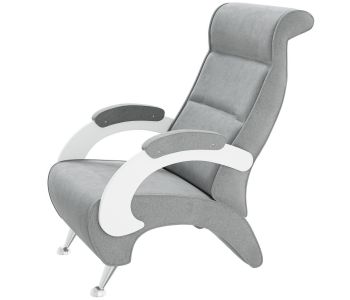 Кресло для отдыха 9Д Дуб молочный/Lunar Ash