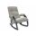 Кресло-качалка Модель 67 шпон венге/Верона лайт грей
