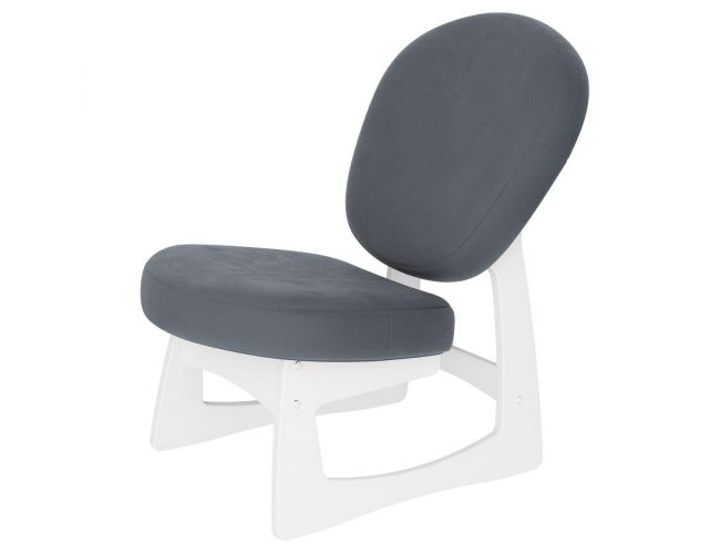 Кресло для отдыха Смарт G Силуэт Молочный дуб/Maxx 965