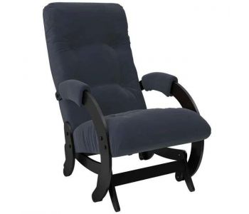 Кресло-глайдер Модель 68 Венге / Verona Denim Blue