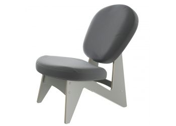 Кресло для отдыха Смарт N Силуэт Серый ясень/Maxx 965