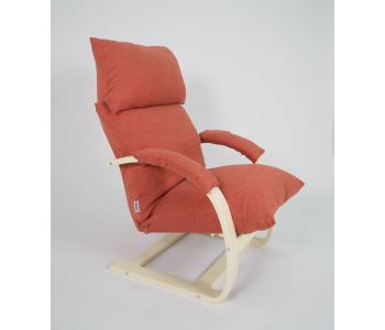 Кресло для отдыха Аспен (3 положения спинки) Дуб шампань/Runa coral