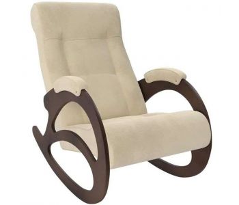 Кресло-качалка Модель 4 б/л Орех / VeronaVanilla