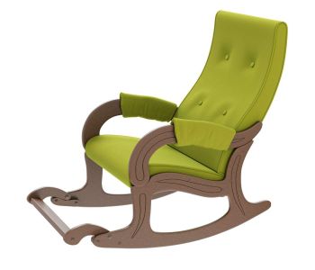 Кресло-качалка Модель 707 Орех антик / Maxx 652