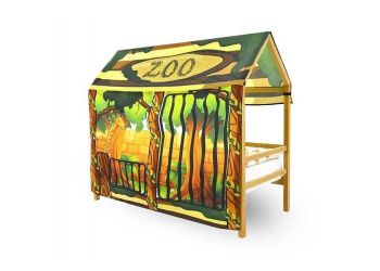 Игровая накидка для кровати-домика Svogen Зоопарк