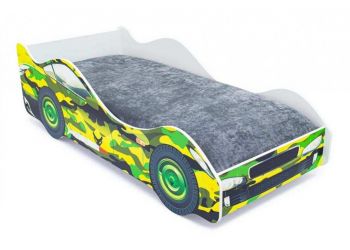 Кровать-машина Бельмарко Хаки с подъемным механизмом