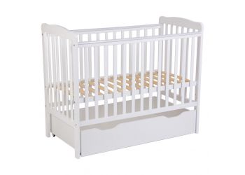 Кроватка детская Polini kids Simple 310-02, белый