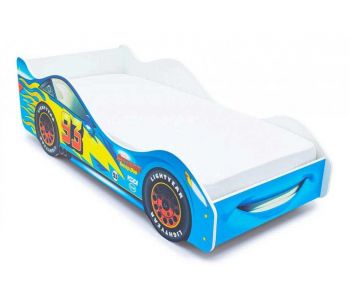 Кровать-машина Бельмарко Тачка синяя