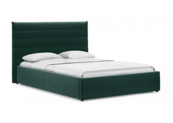 Кровать Амалия 140 RUDY-2 1501 A1 color 32 темный серо-зеленый