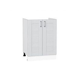 Шкаф нижний под мойку с 2-мя дверцами Лофт (600) Snow Veralinga