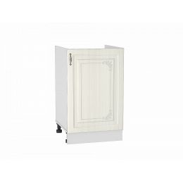 Шкаф нижний под мойку с 1-ой дверцей Виктория (500) Белый сандал