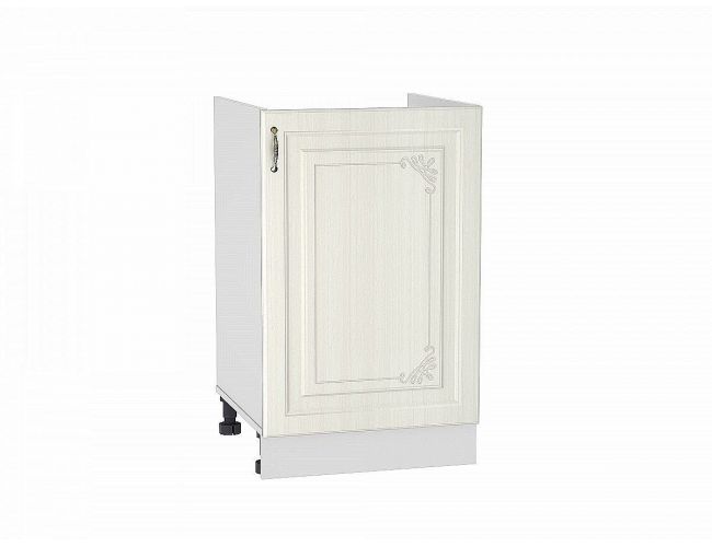 Шкаф нижний под мойку с 1-ой дверцей Виктория (500) Белый сандал