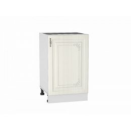 Шкаф нижний с 1-ой дверцей Виктория (500) Белый сандал
