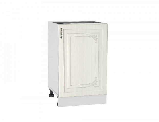 Шкаф нижний с 1-ой дверцей Виктория (500) Белый сандал