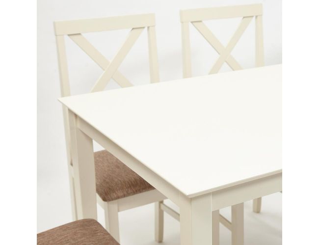 Обеденный комплект эконом Хадсон (стол + 4 стула)/ Hudson Dining Set