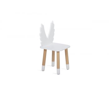 Детский стульчик Mini (Крылья ангела, Белый)
