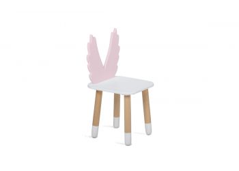 Детский стульчик Mini (Крылья ангела, Розовый)