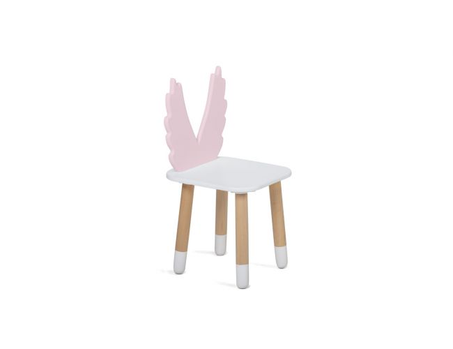 Детский стульчик Mini (Крылья ангела, Розовый)