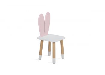 Детский стульчик Mini (Зайчик, Розовый)