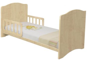 Комплект боковых ограждений для кровати Polini kids Simple/Basic 140*70 натуральный
