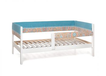 Комплект мягких бортиков для кроватки Scandi (Hippi, Узкий бортик)