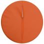 Подушка сидушка оранжевая экокожа