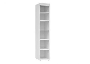 Стеллаж Италия ИТ-41 гл. 560 белое дерево