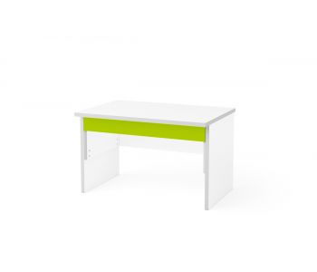 Детский растущий стол Q-bix 02 без декора (Тема: Белый, Декор: Зеленый)