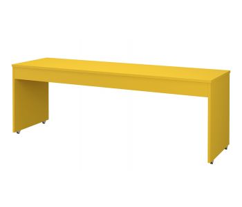 Стол письменный большой Polini kids City/ Urban, 200x60 см, желтый
