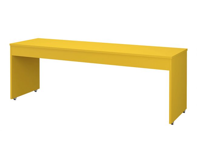 Стол письменный большой Polini kids City/ Urban, 200x60 см, желтый