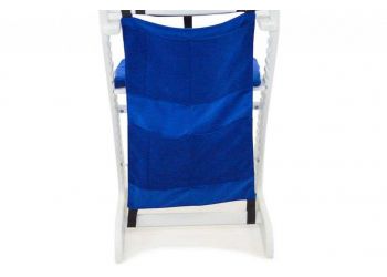 Карманы навесные на спинку стула Усура синие