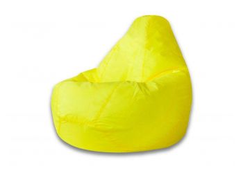 Кресло мешок груша L Оксфорд желтое