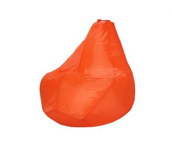 Кресло мешок груша L Оксфорд оранжевое