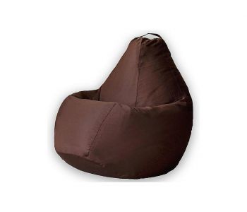 Кресло мешок груша Фьюжн L коричневое