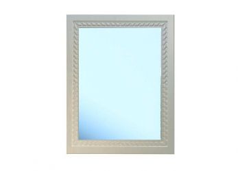 ГЕРТРУДА М10 зеркало навесное белая лиственница/ясень жемчужный